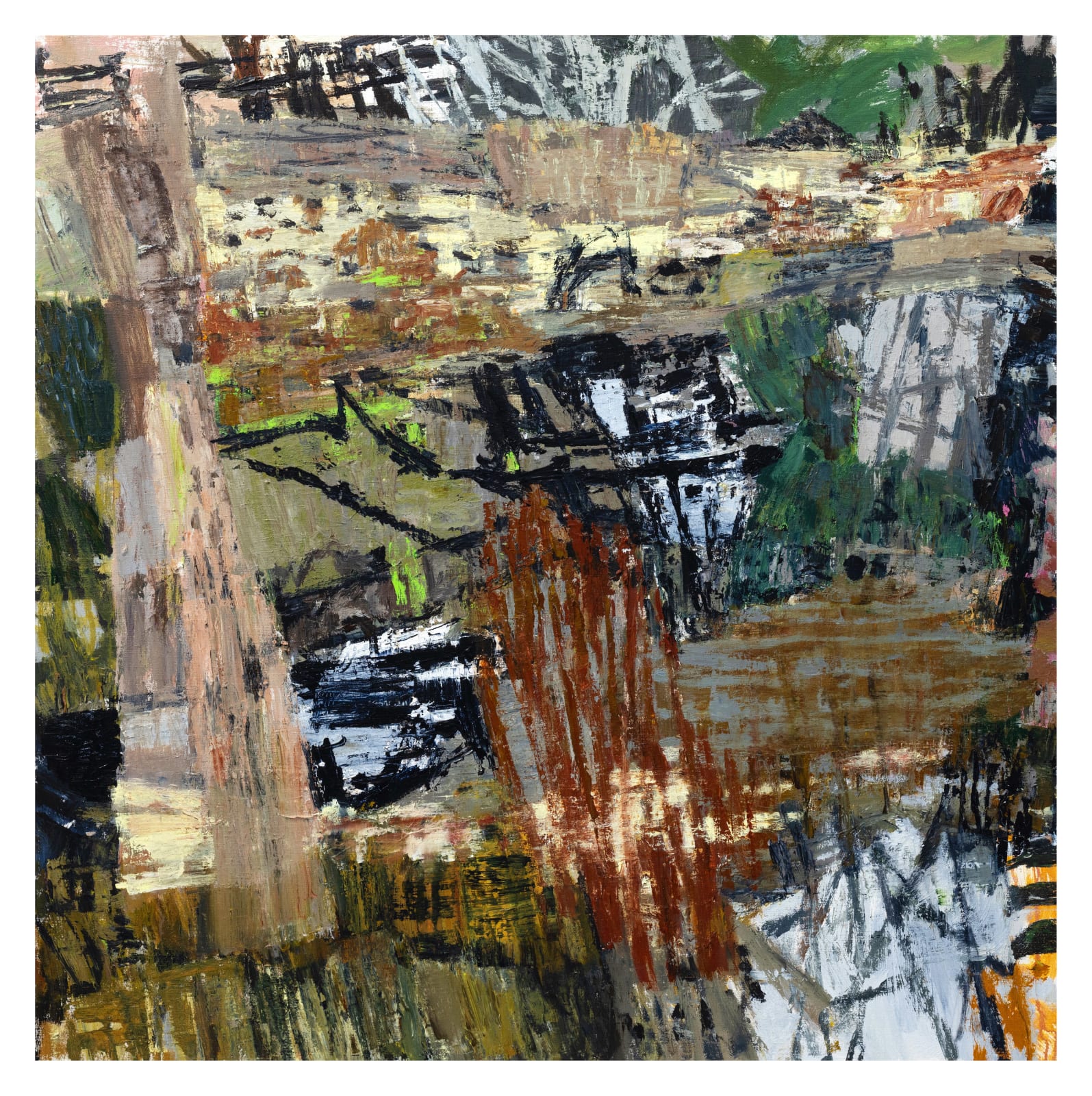 Joanna Logue, Wooded Pool , 2023