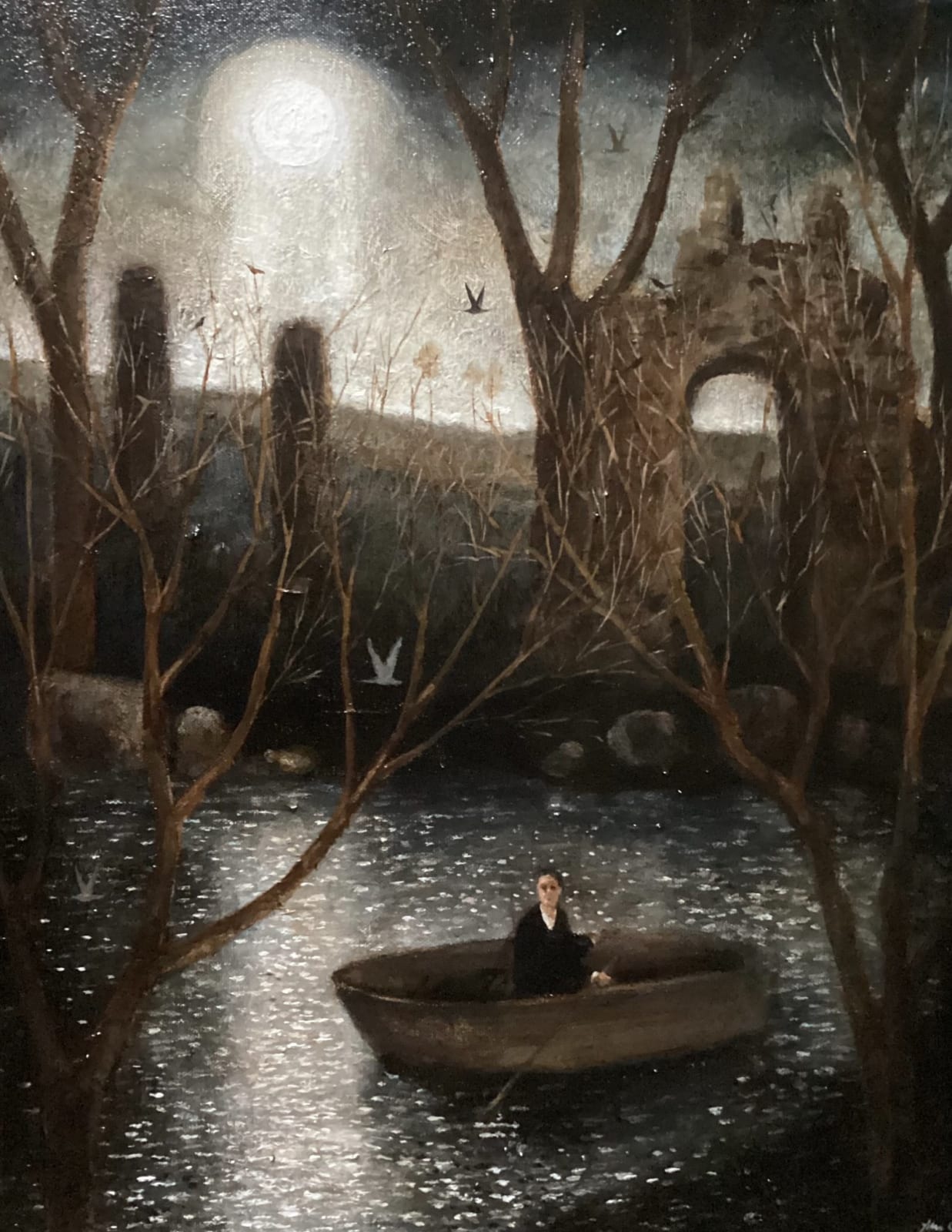 John Caple, Woodland River, 2024