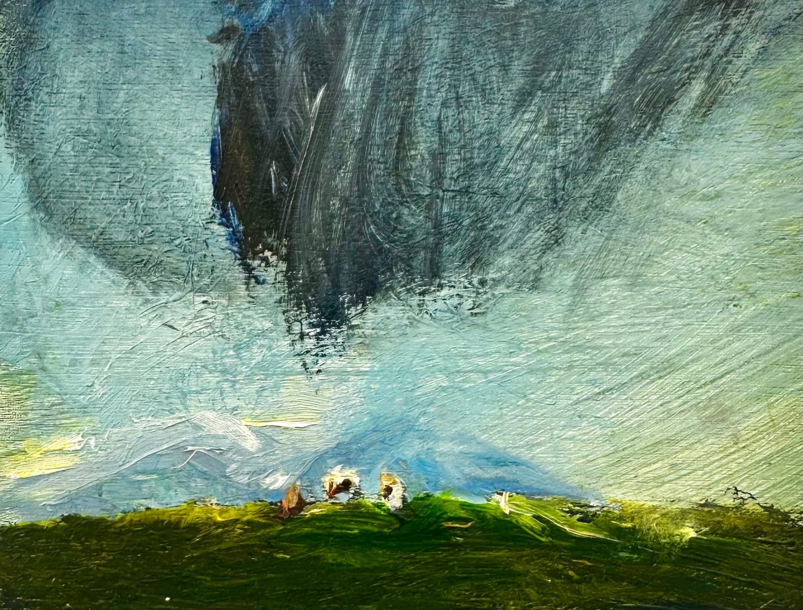 Melita Denaro, Ooo my lovely life. Cattle all gone to their summer pastures left with the wide open skies, 2010