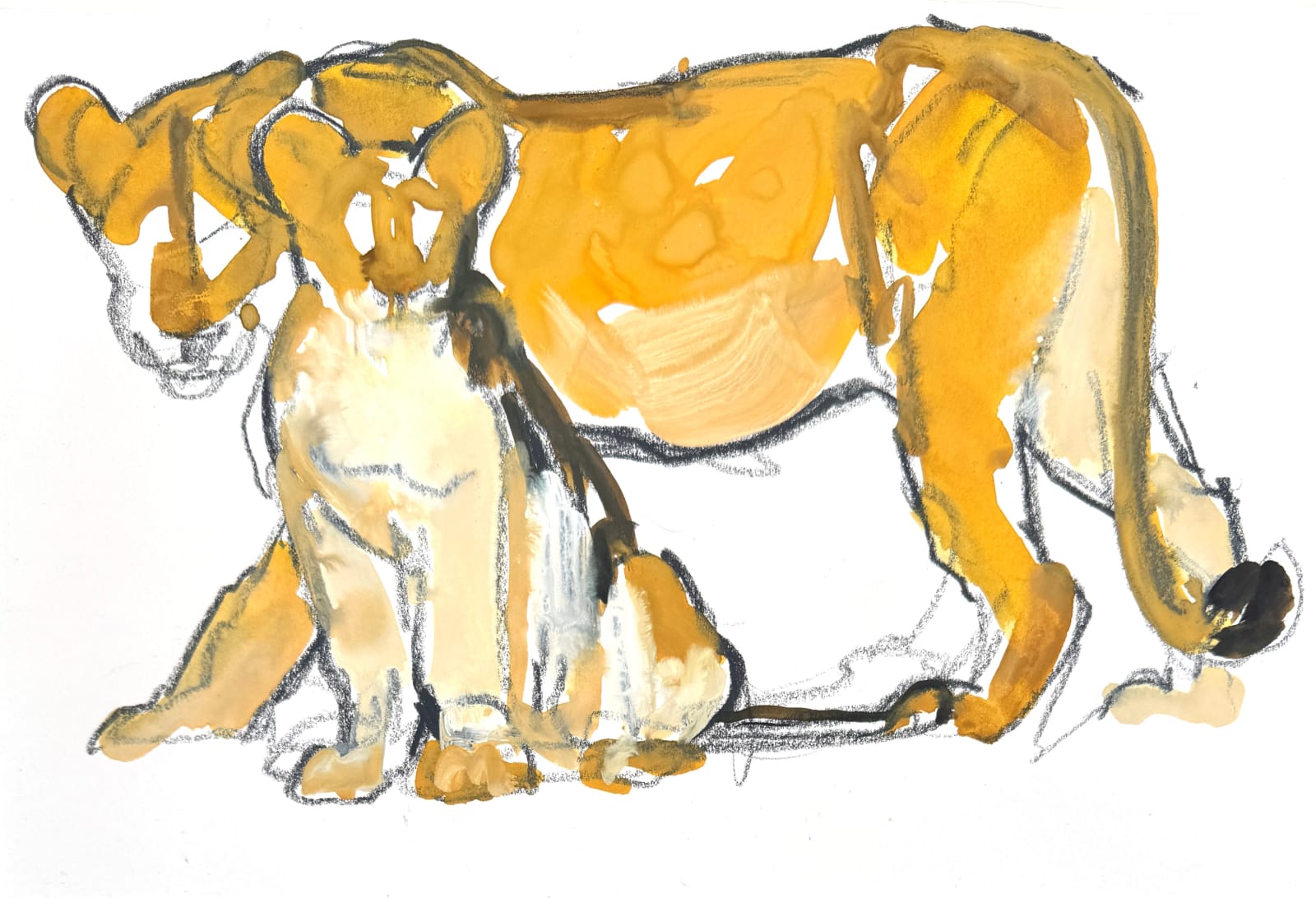 Mark Adlington, Lioness and Cub