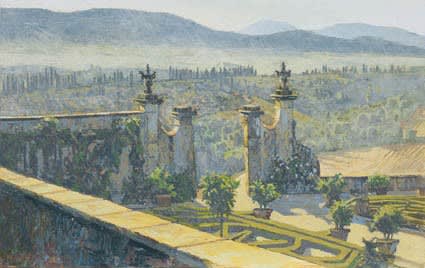 Francis Hamel, Corsini Garden, early morning, 2010