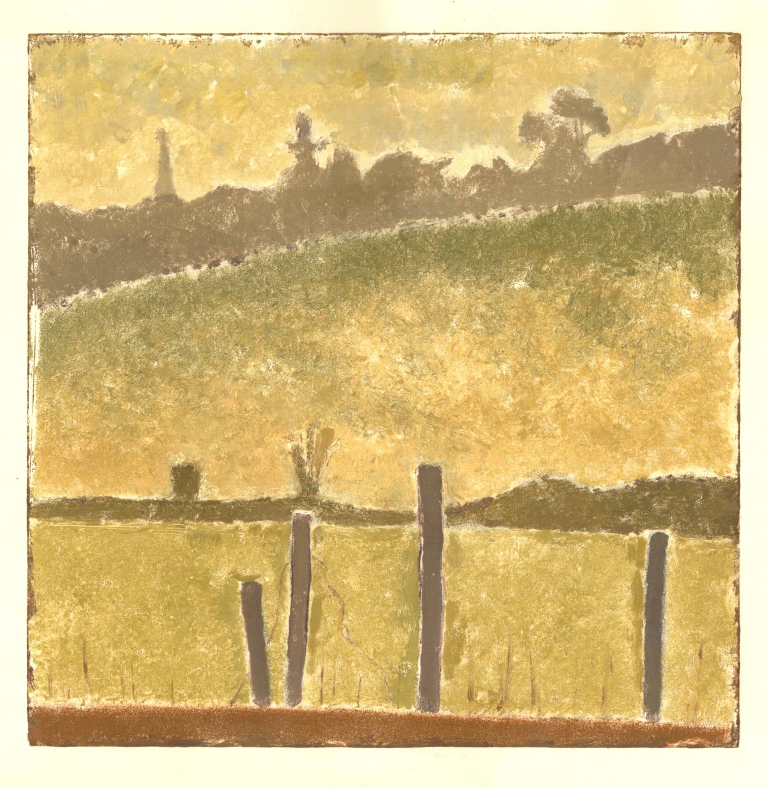 Greg Becker, Patching from Clapham I, 2023