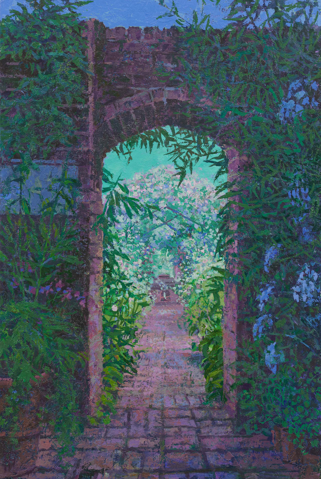 Francis Hamel, 83. The White Garden at Sissinghurst , 2023