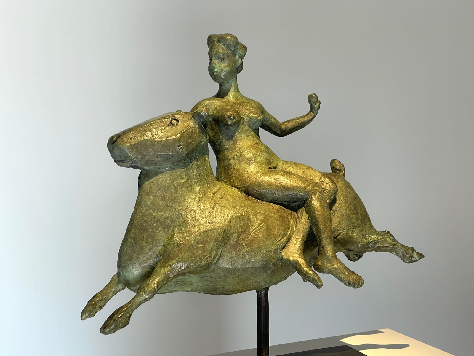 Olivia Musgrave, Europa and the Bull Side Saddle, 2019