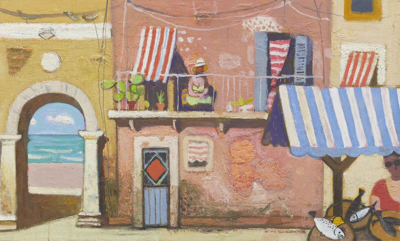 Leon Morrocco, Fishmarket, Nice, 2020