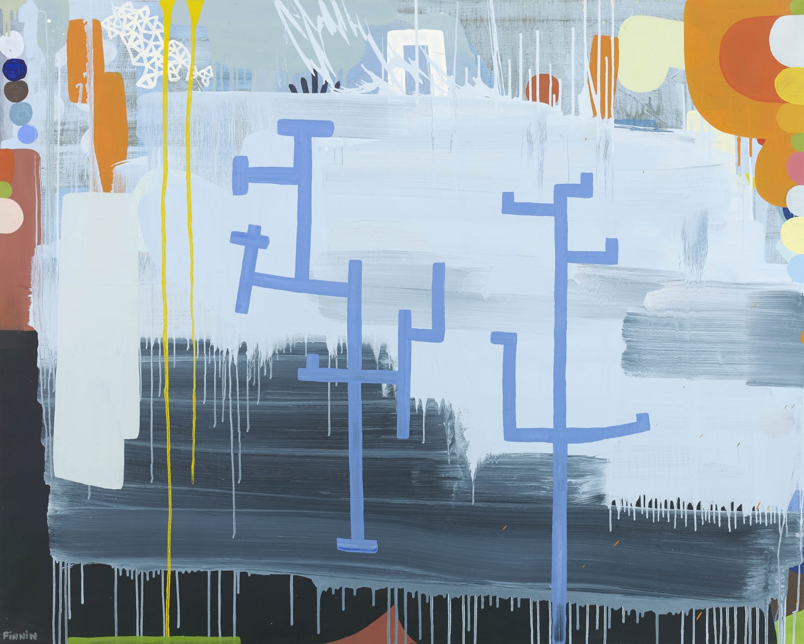 Martin Finnin, 50 Kilos of Eternal Blue, 2018