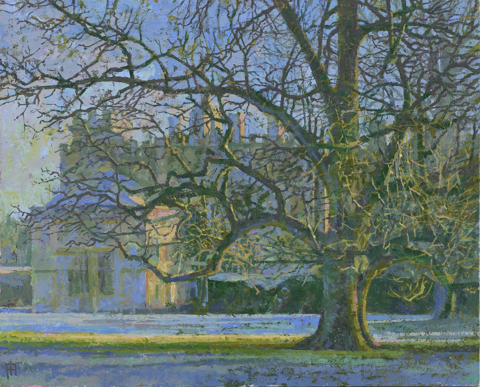 Francis Hamel, 31. Lime Tree in Winter Sunshine, 2020