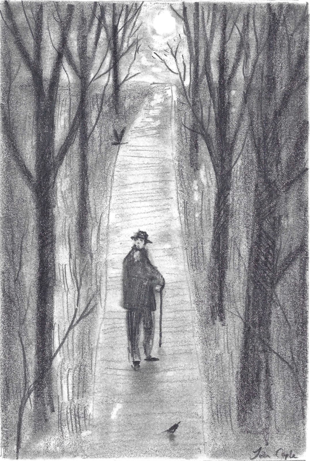 John Caple, Surrounded by columns and towers, 2023