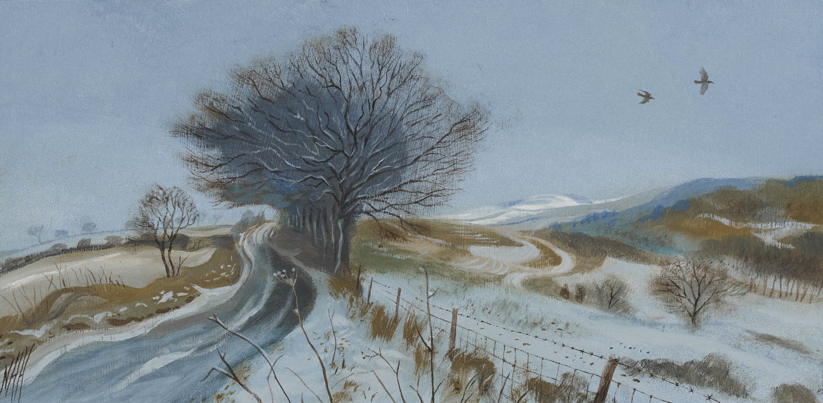 Nicholas Hely Hutchinson, 43 A Fall of Snow on the Top Road, 2023