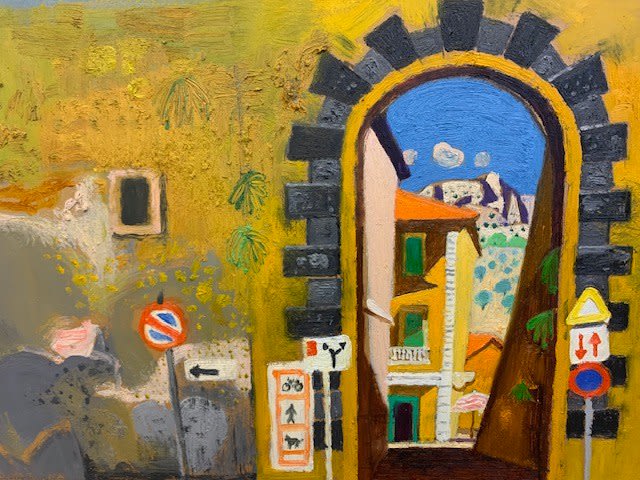 Leon Morrocco, Entrance to the Old Town, 2024