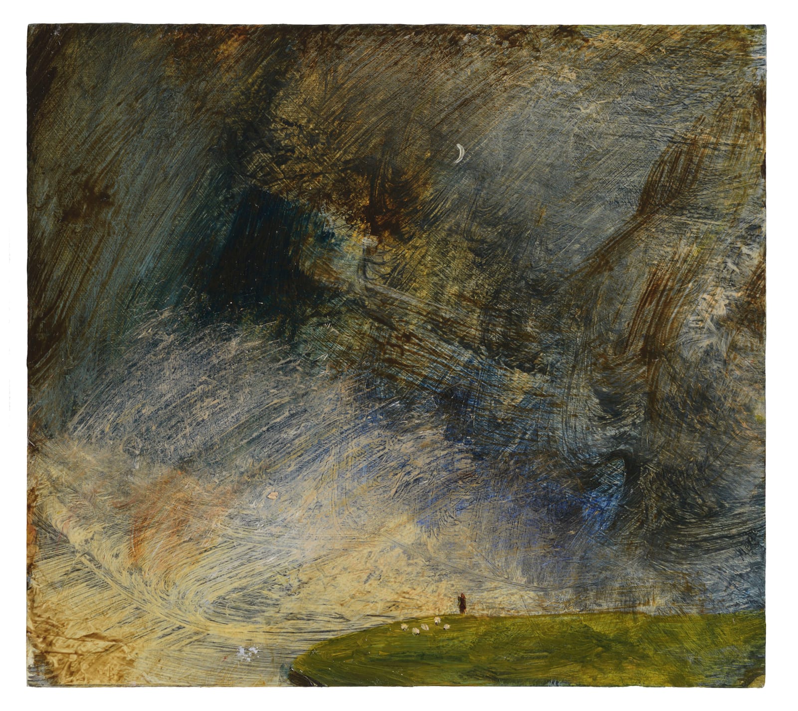 Melita Denaro, Bernard, the last herdsman 4th January, I liked his company (cat. 30), 2019