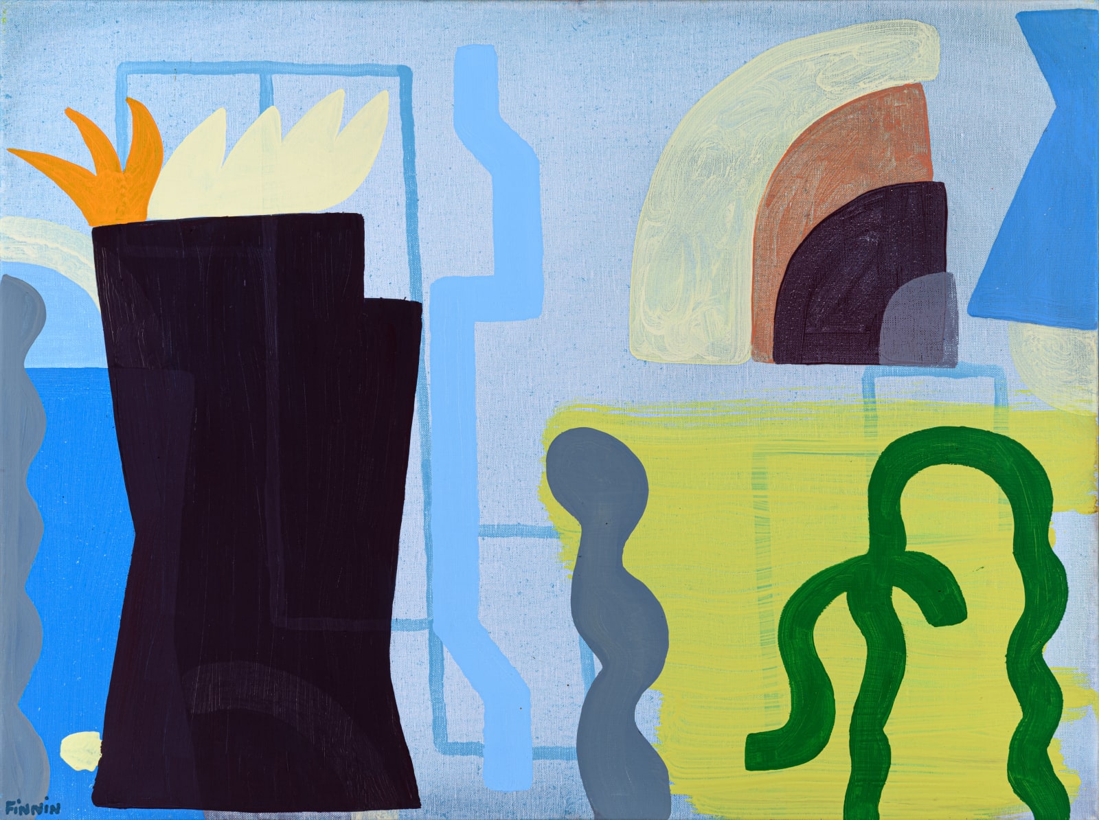 Martin Finnin, I Chiselled Away at the Evening, 2023