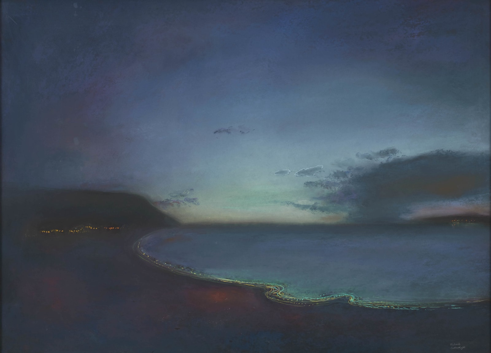 Richard Cartwright, Dying Light, Bristol Channel, 2022