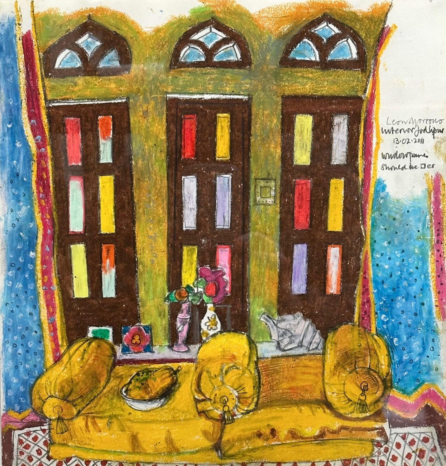 Leon Morrocco, Interior, Jodhpur, 2011