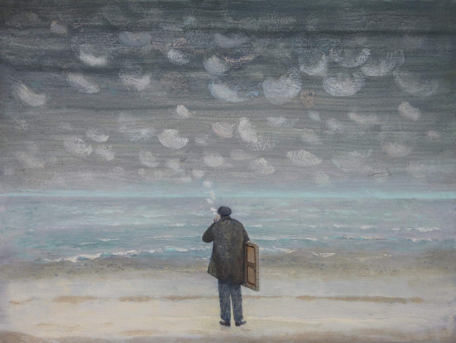 Barry McGlashan, Painter by The Sea, 2020