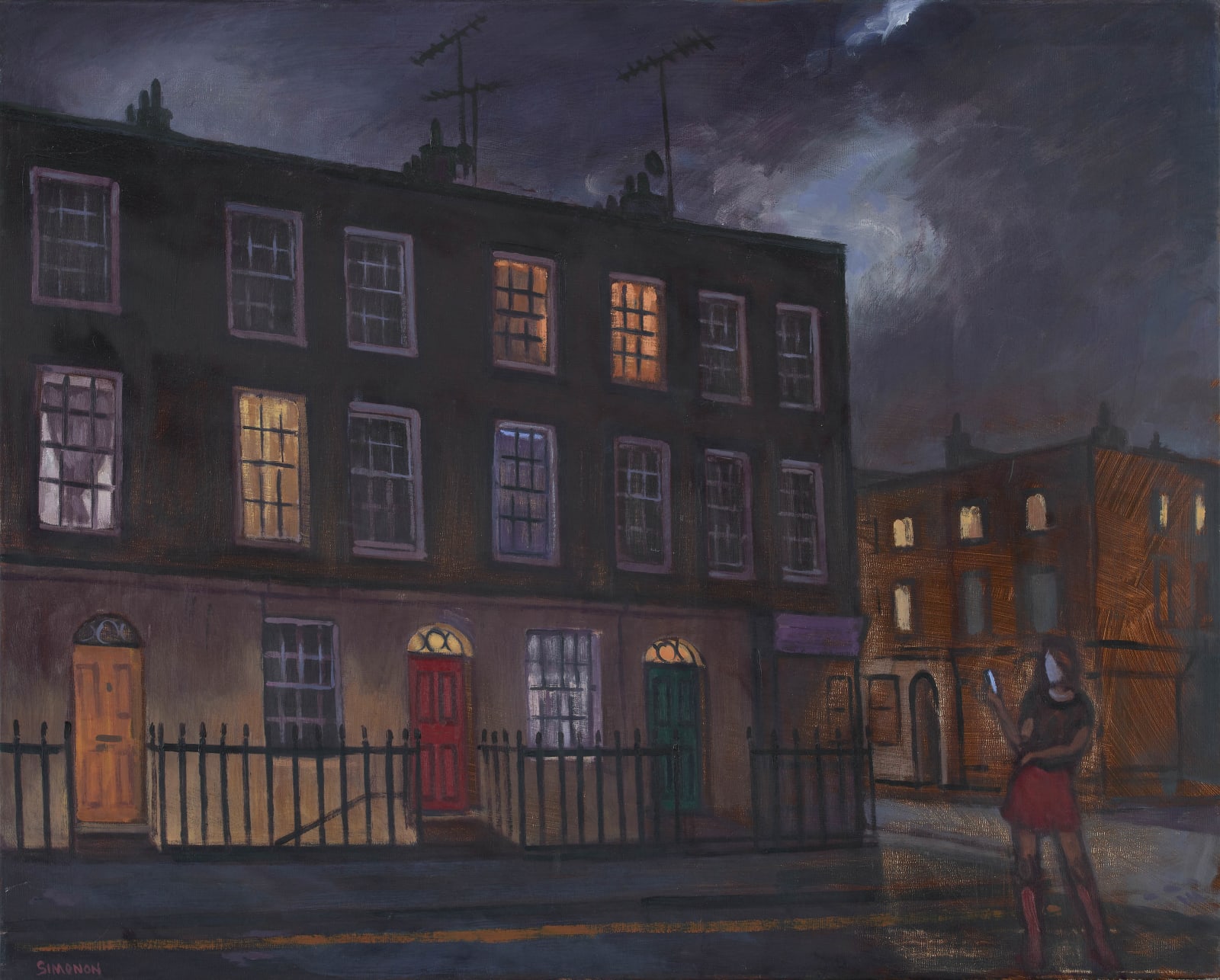 Paul Simonon, 8. Waiting for a Taxi, 2020