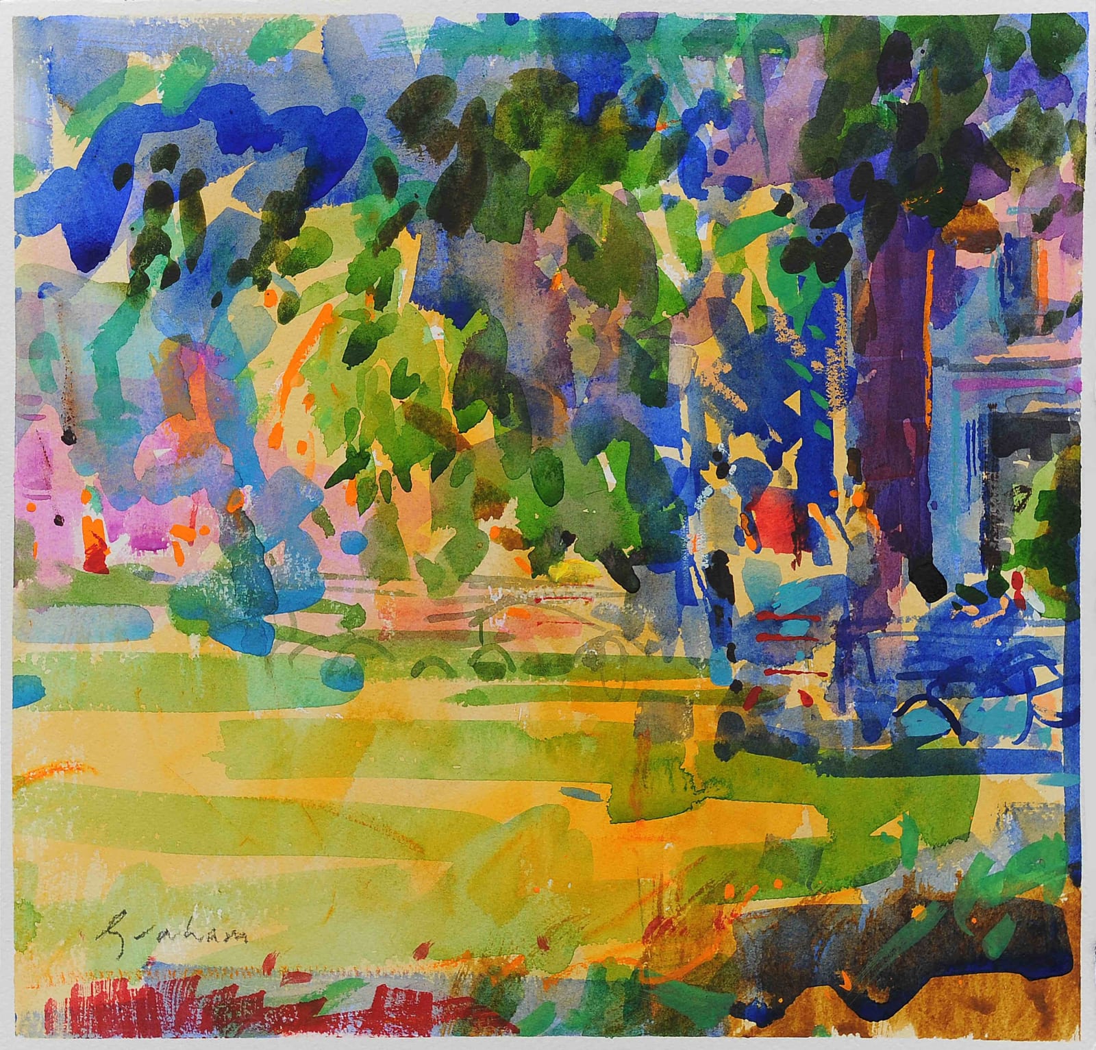 Peter Graham ROI RSW, Central Park, New York