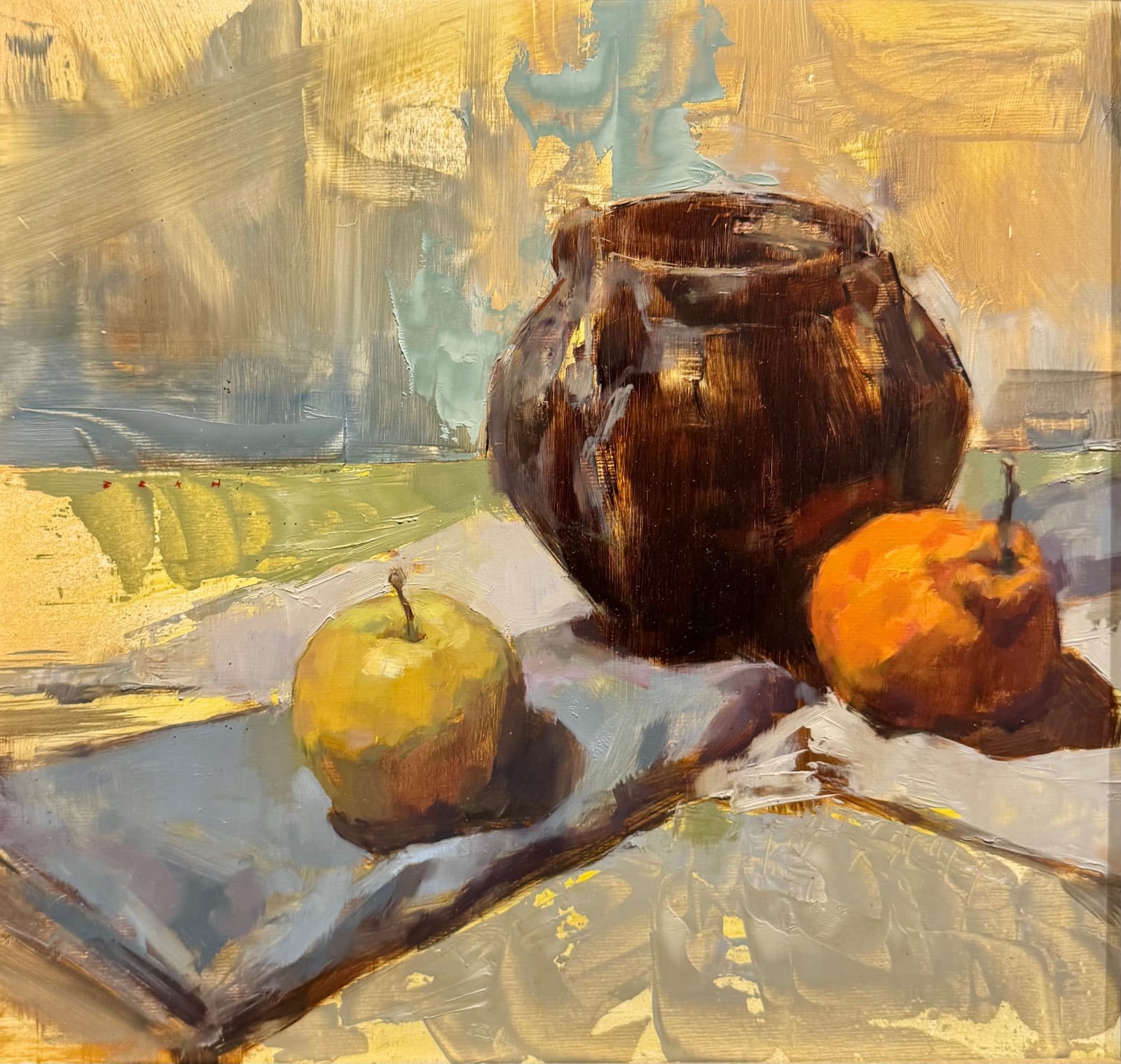 Bran Sivas, Apple, Orange and Jug