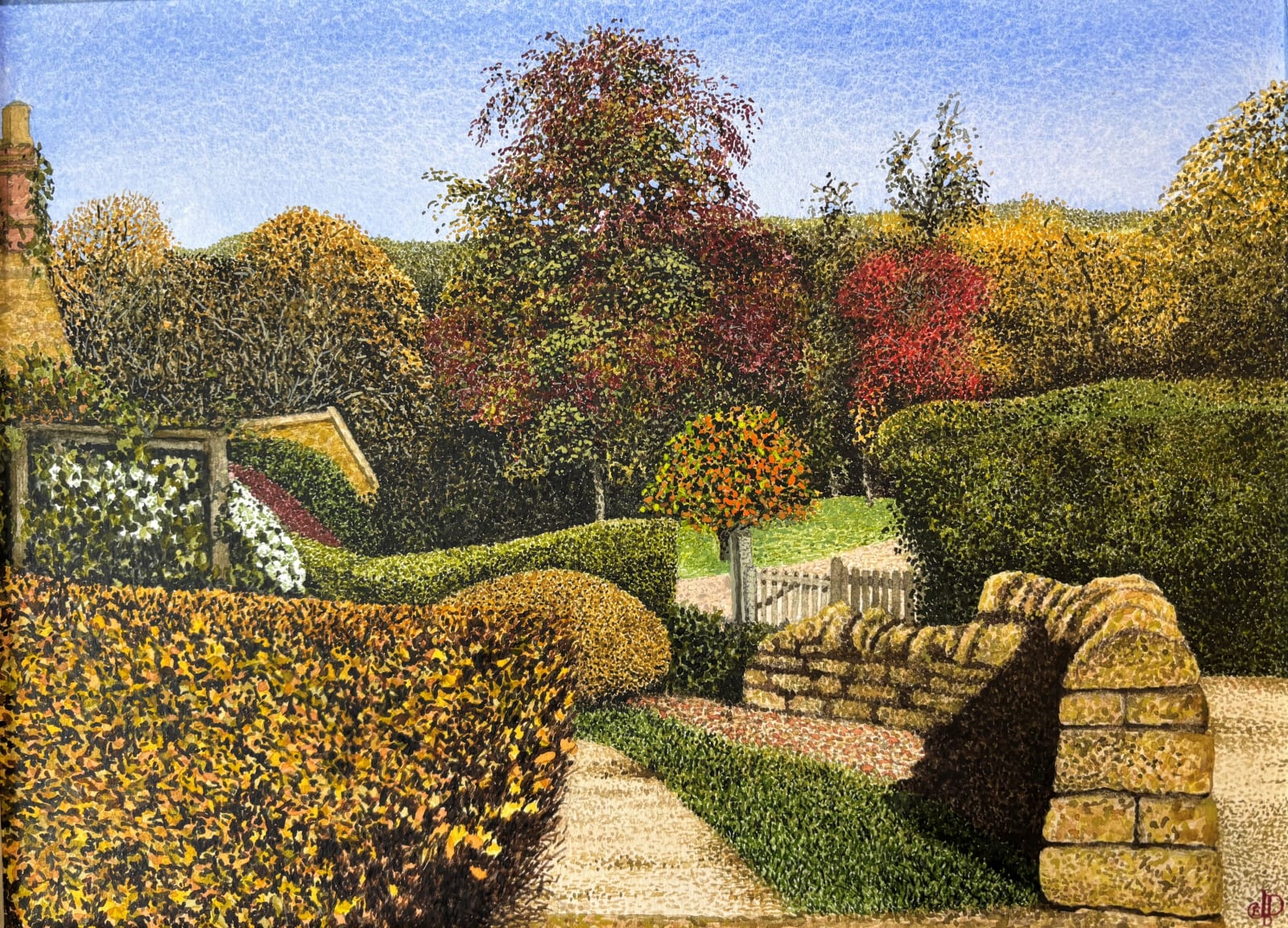 John Davies, At the Top of Rosary Lane, Little Wolford