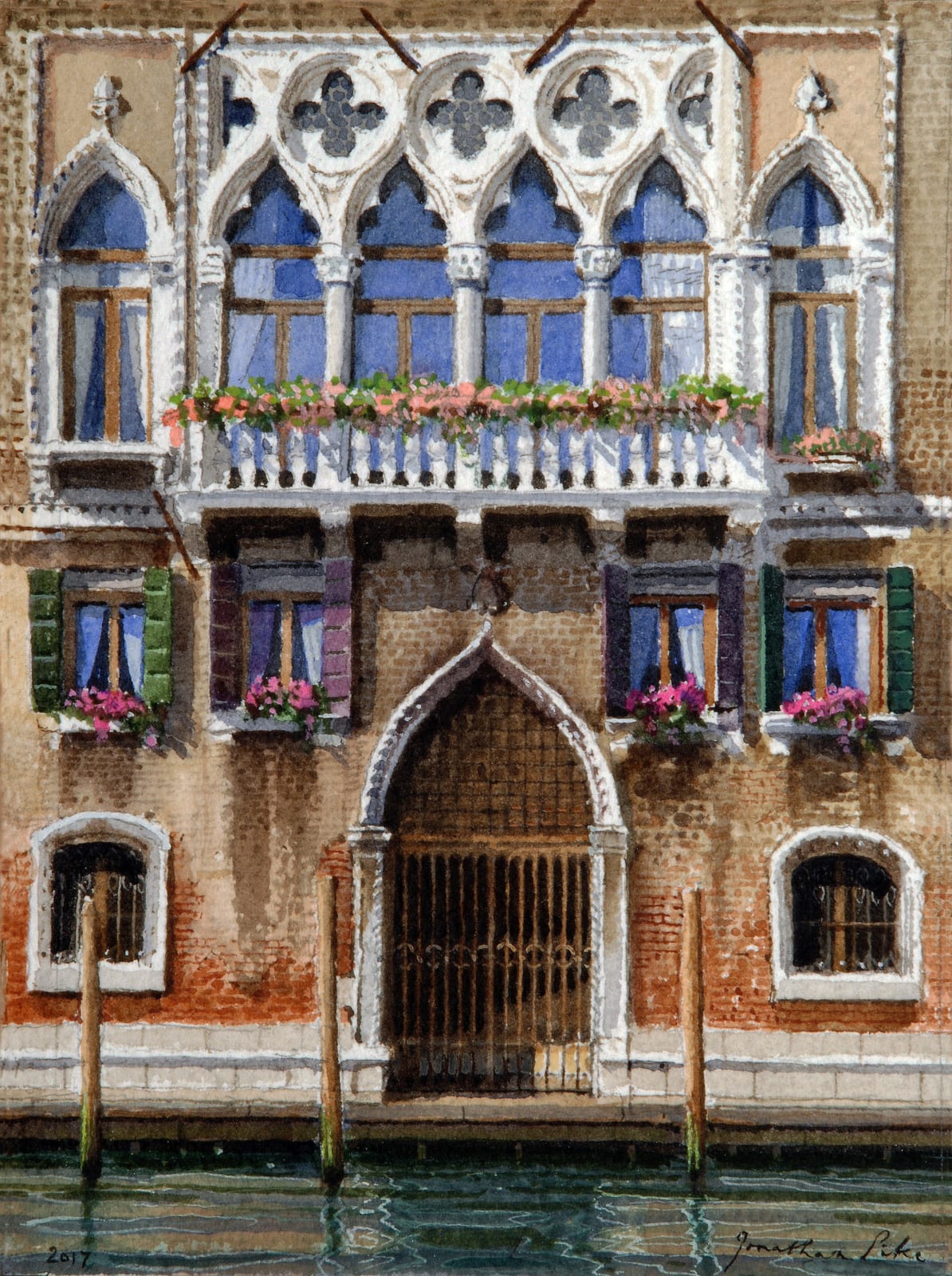 Jonathan Pike, Palazzo Loredan dell'Ambasciatori