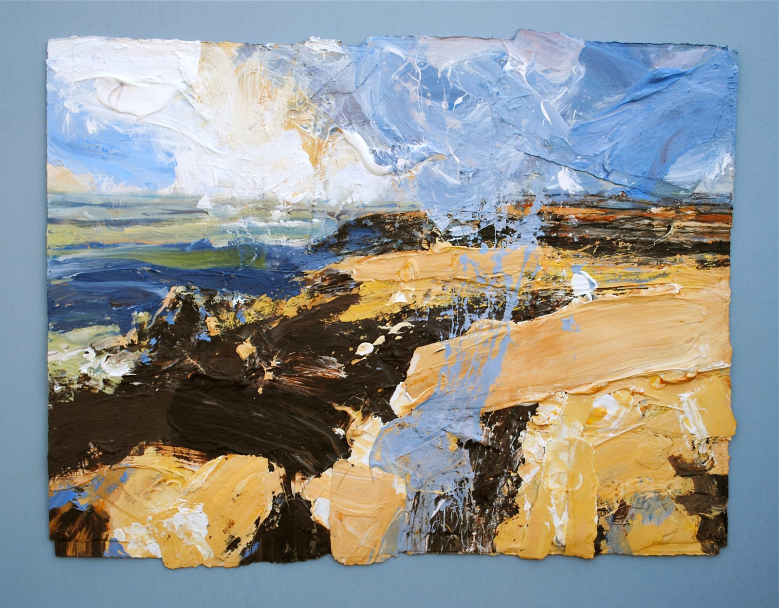 David Tress, Landfall (St. Non), 2016