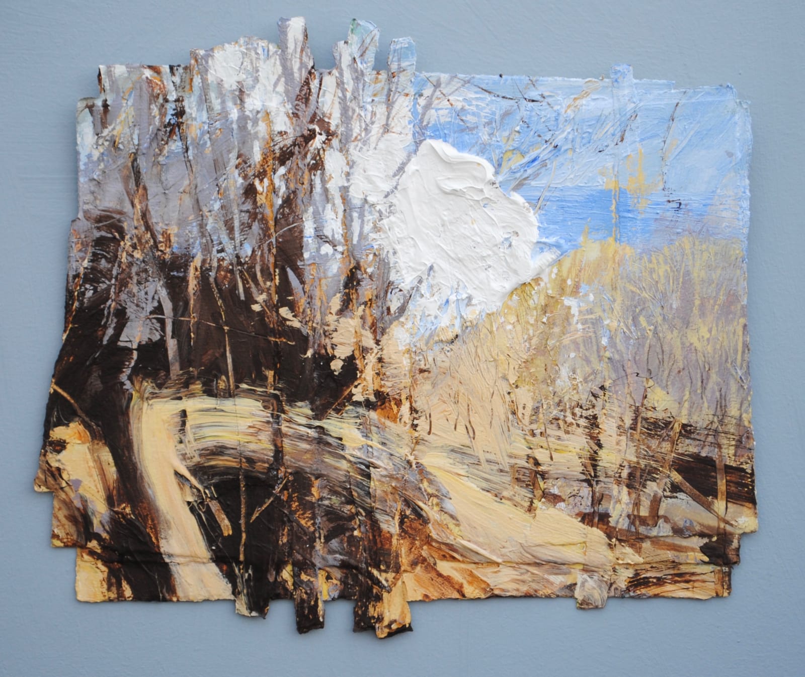 David Tress, The New Year and a Lit Cloud, 2020