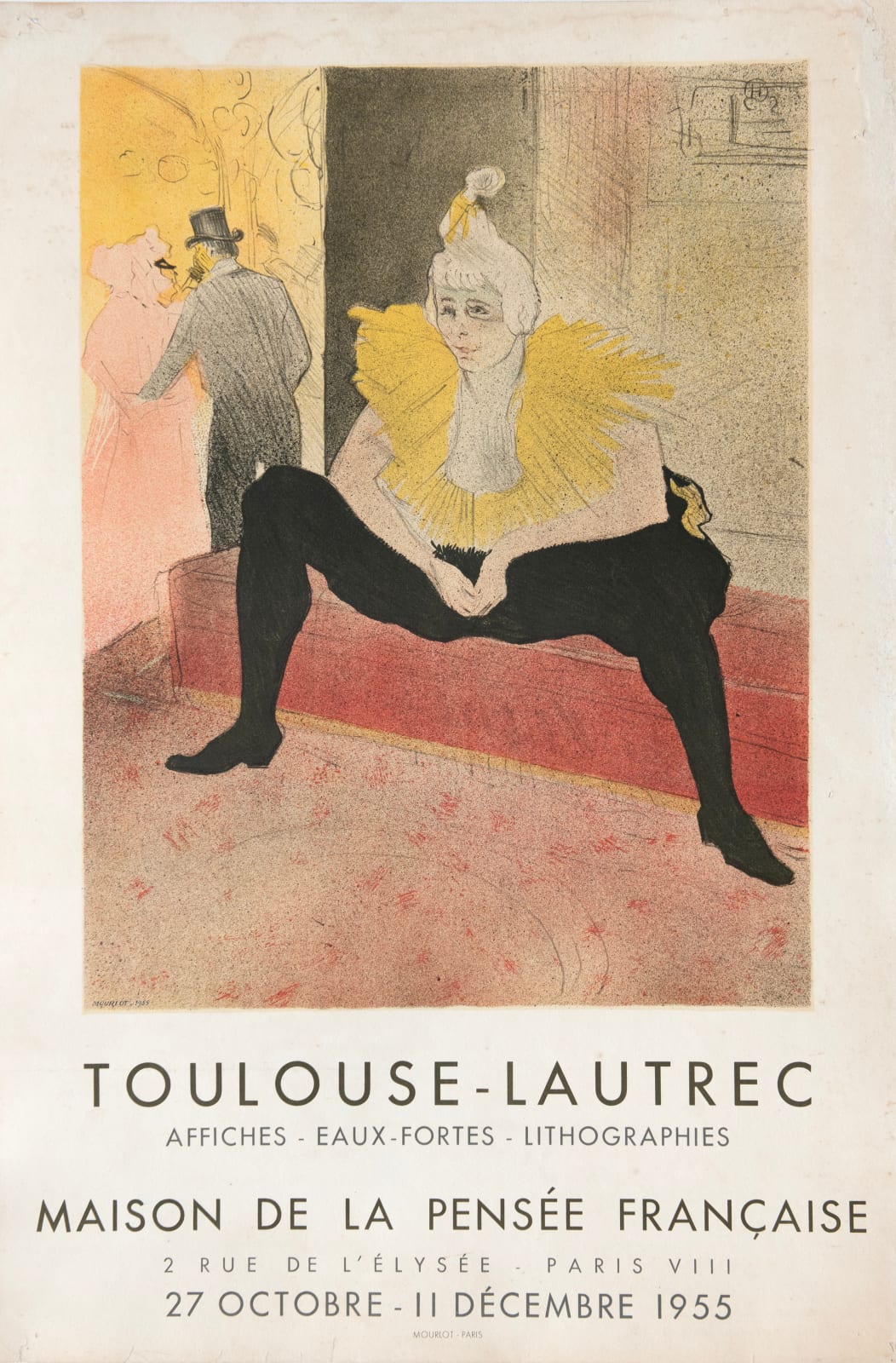 Original Artists' Posters, 50 Henri de Toulouse-Lautrec, 'Maison de la Pensee Francaise'', 1954