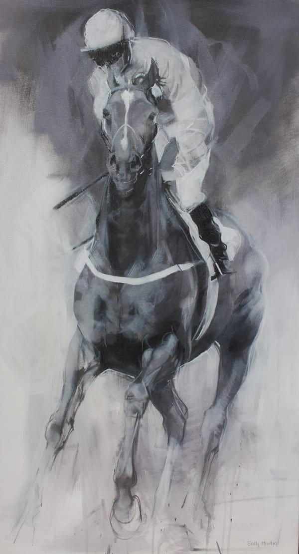 Sally Martin, Hold your horses - cantering up I | John Noott Online Art ...