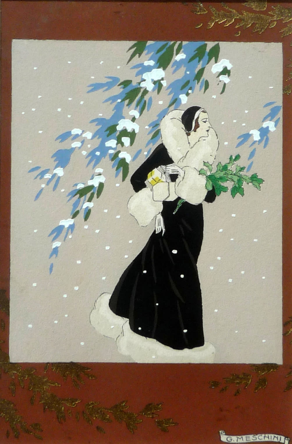 Giovanni Meschini, Pair of fashion plates