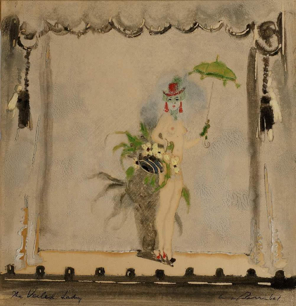 William Barribal, The veiled lady