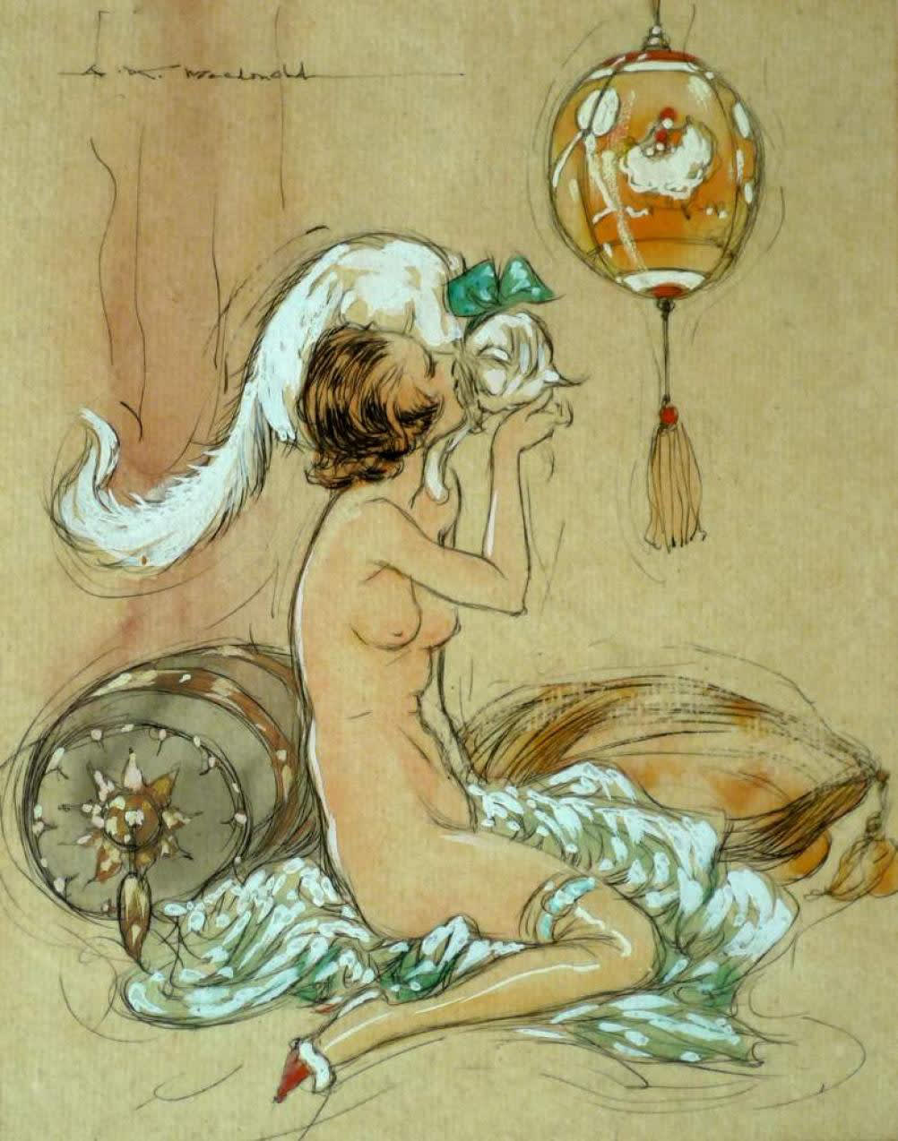 Alistair MacDonald, The white Persian