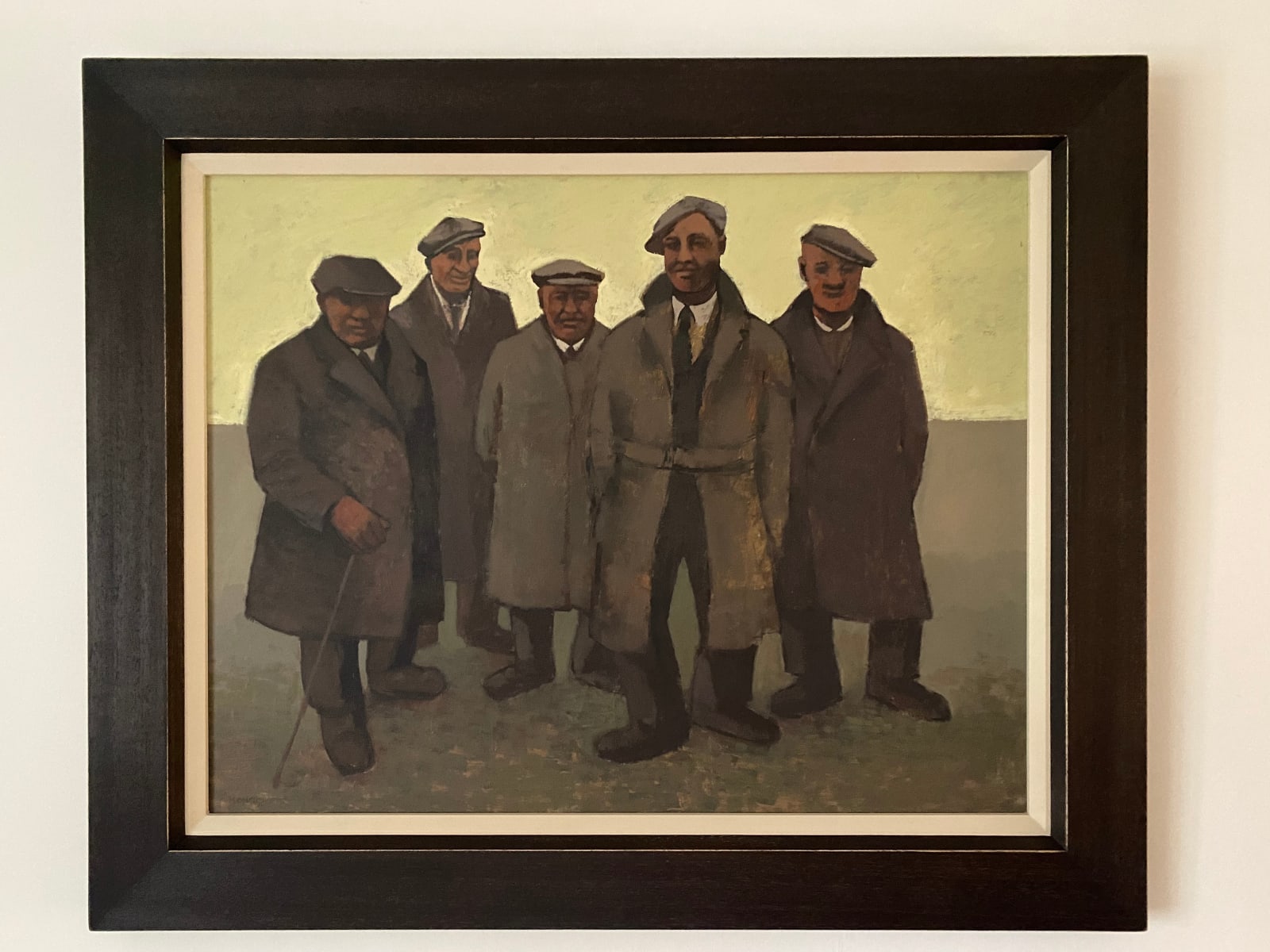 Aneurin M Jones, A group of Welsh farmers at a sale