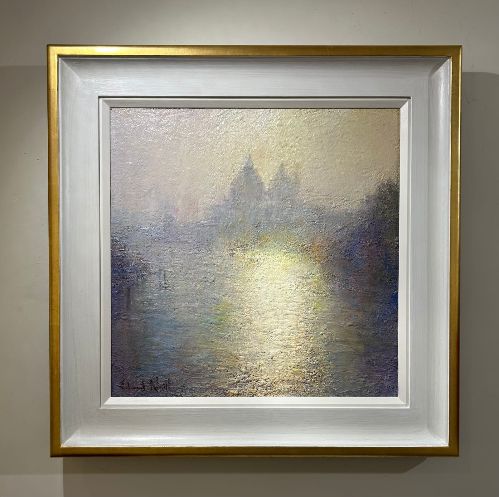 Edward Noott RBSA, Sunlight through the mist