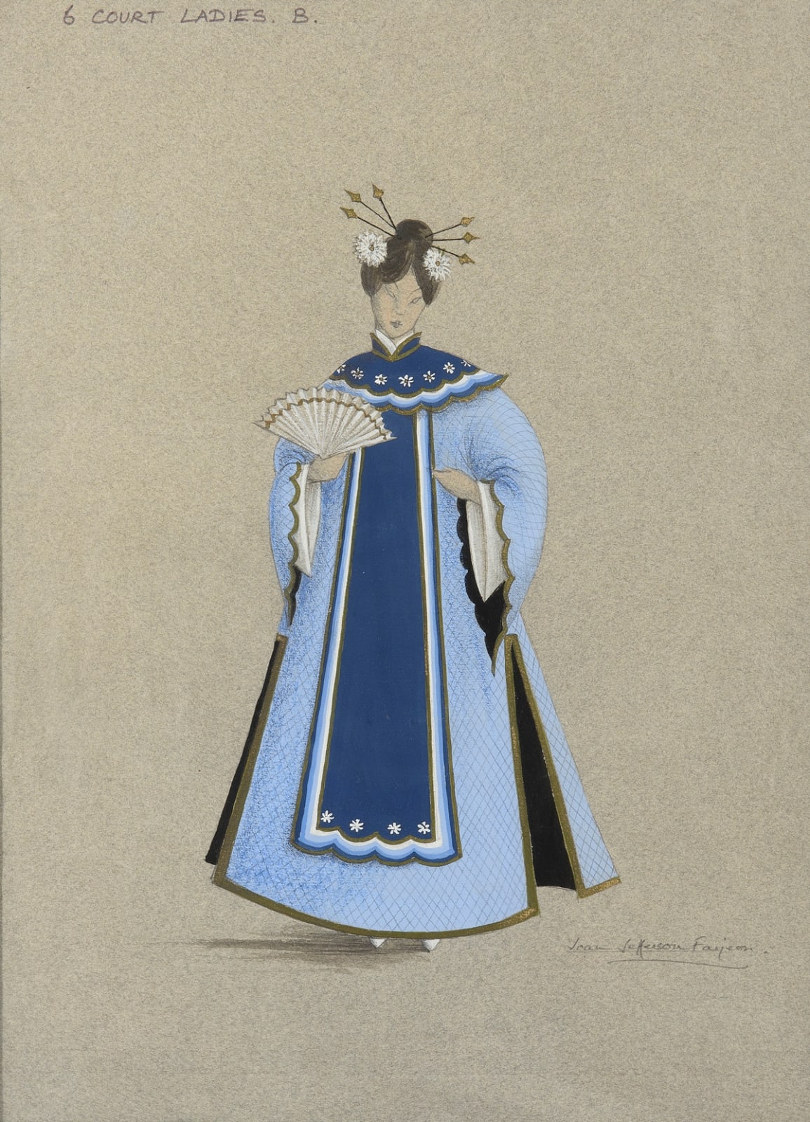 Joan Jefferson Farjeon, Court ladies