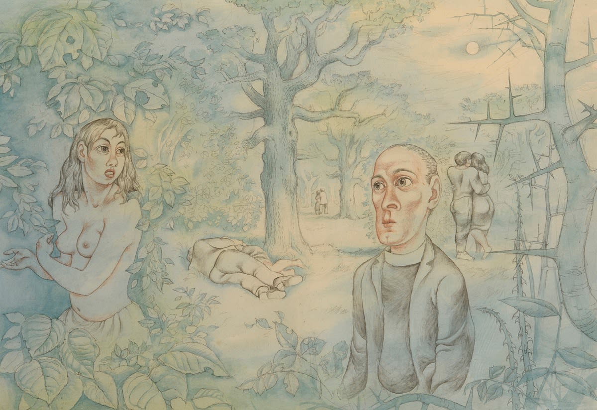 Norman Neasom RWS RBSA, The Temptation of St Anthony