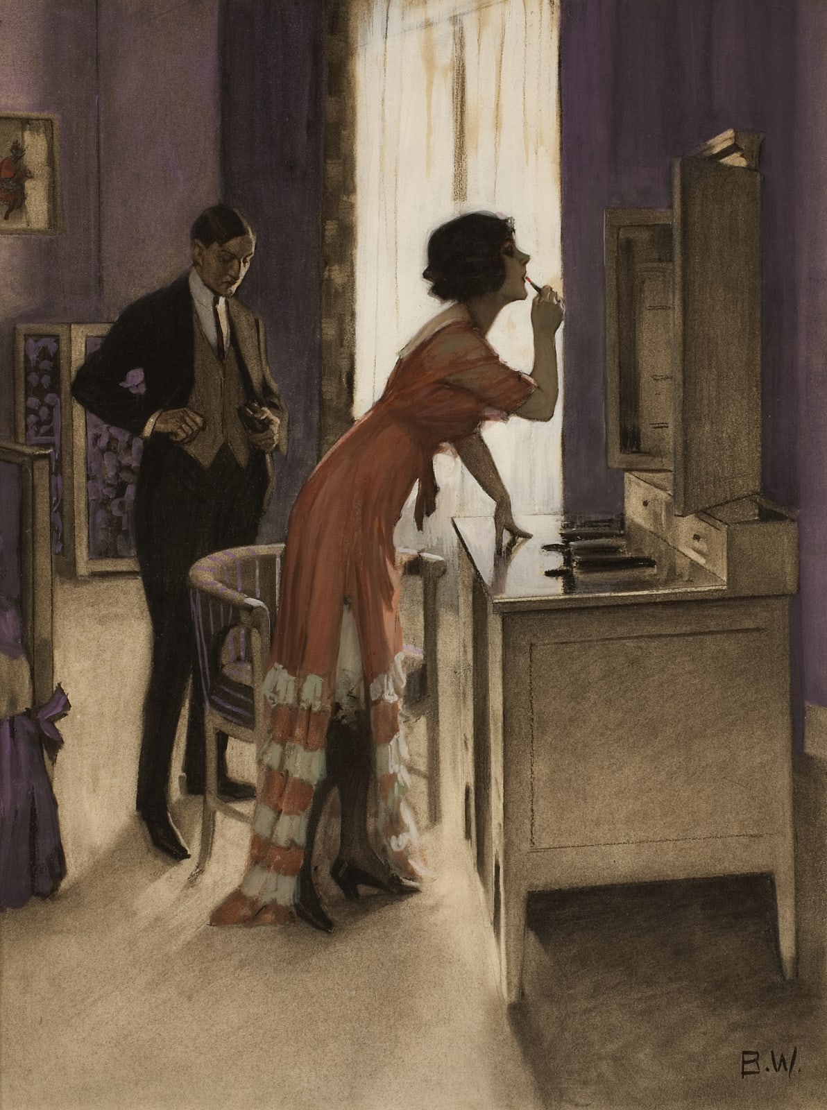 Brynolf Wennerberg, Before the party