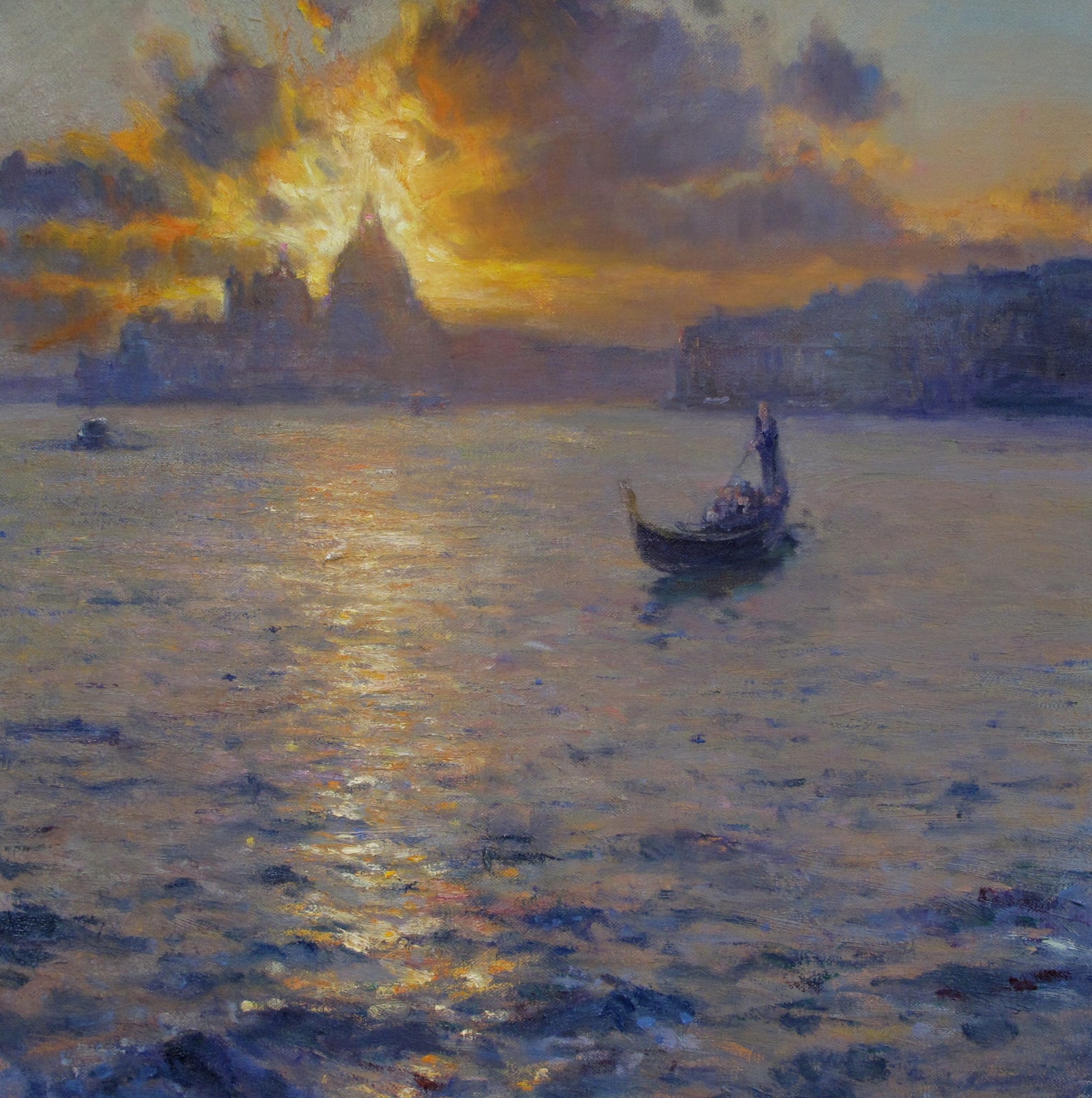Edward Noott RBSA, Early evening, Venice