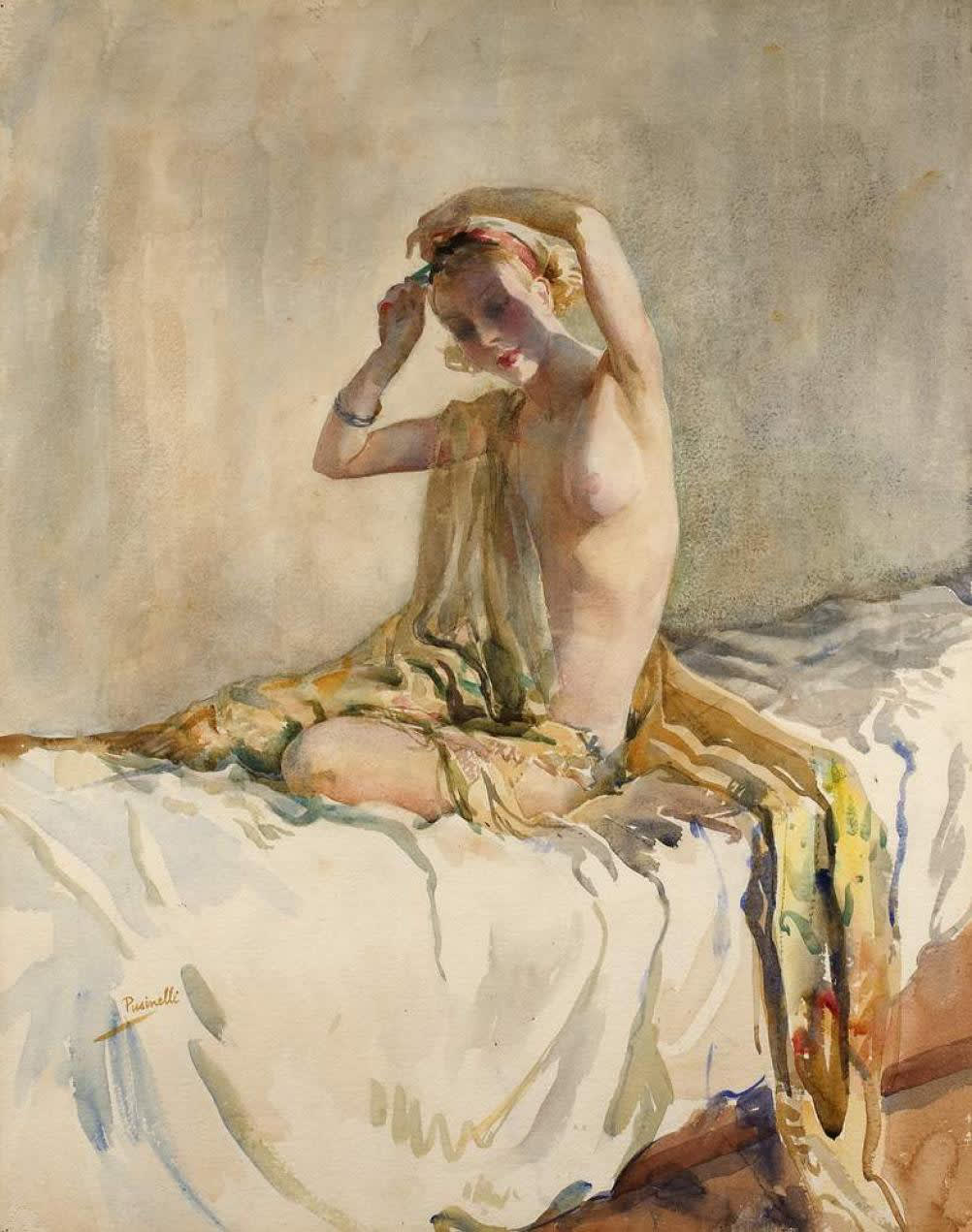 Doris Pusinelli, The Golden Scarf