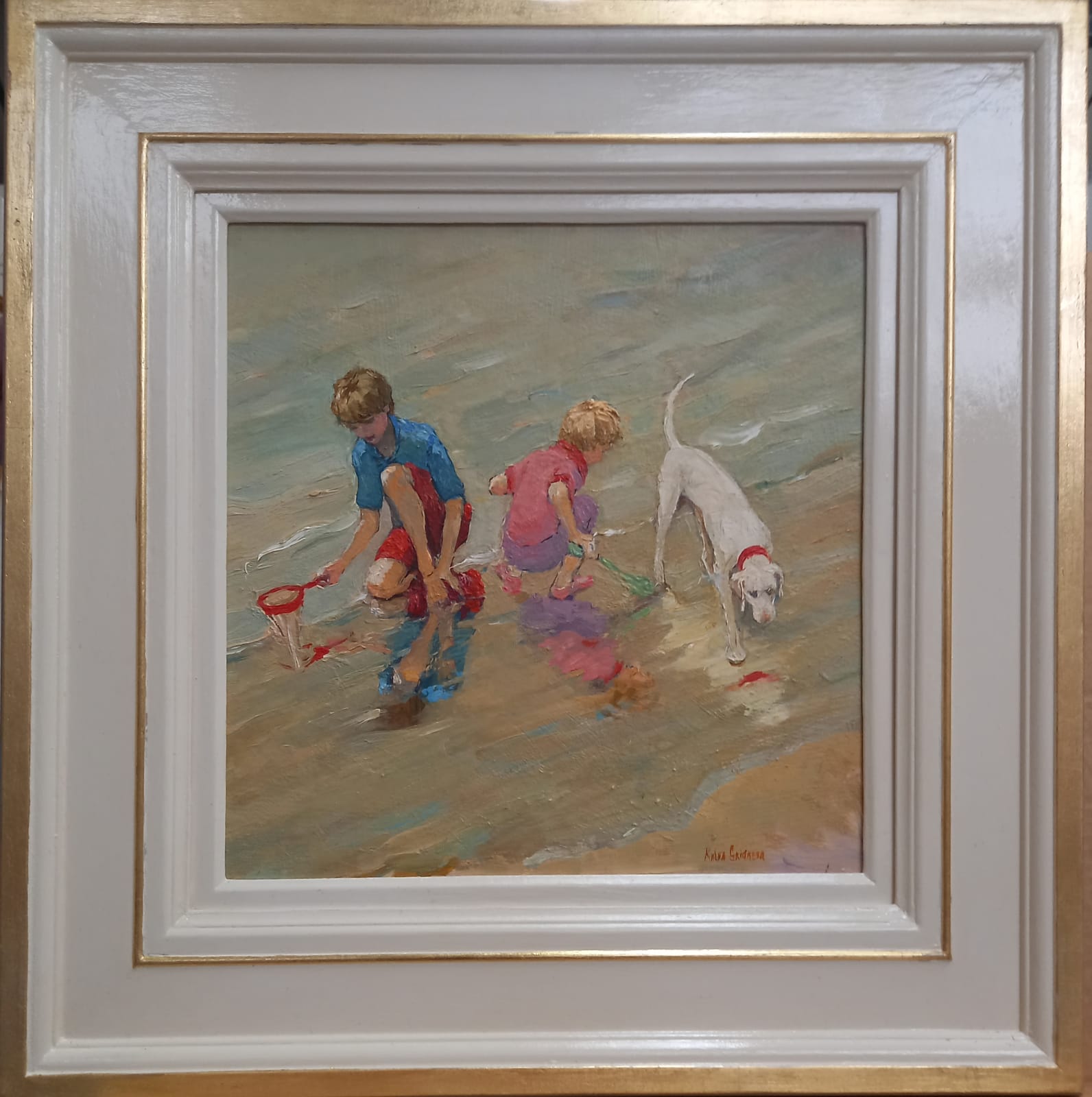 Katya Gridneva, Children on the beach