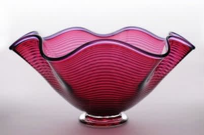 Bob Crooks, Venetian bowl pink
