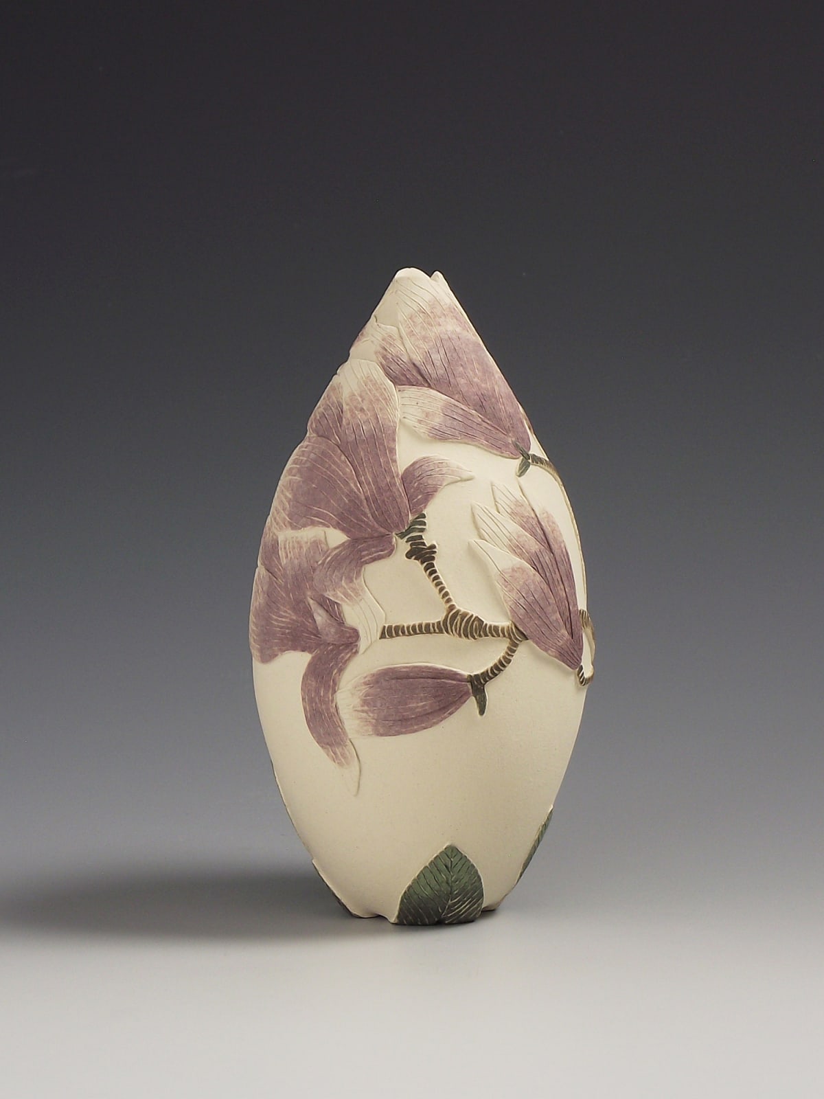 Tiffany Scull, White tailed bumble bee & Magnolia tree SOLD