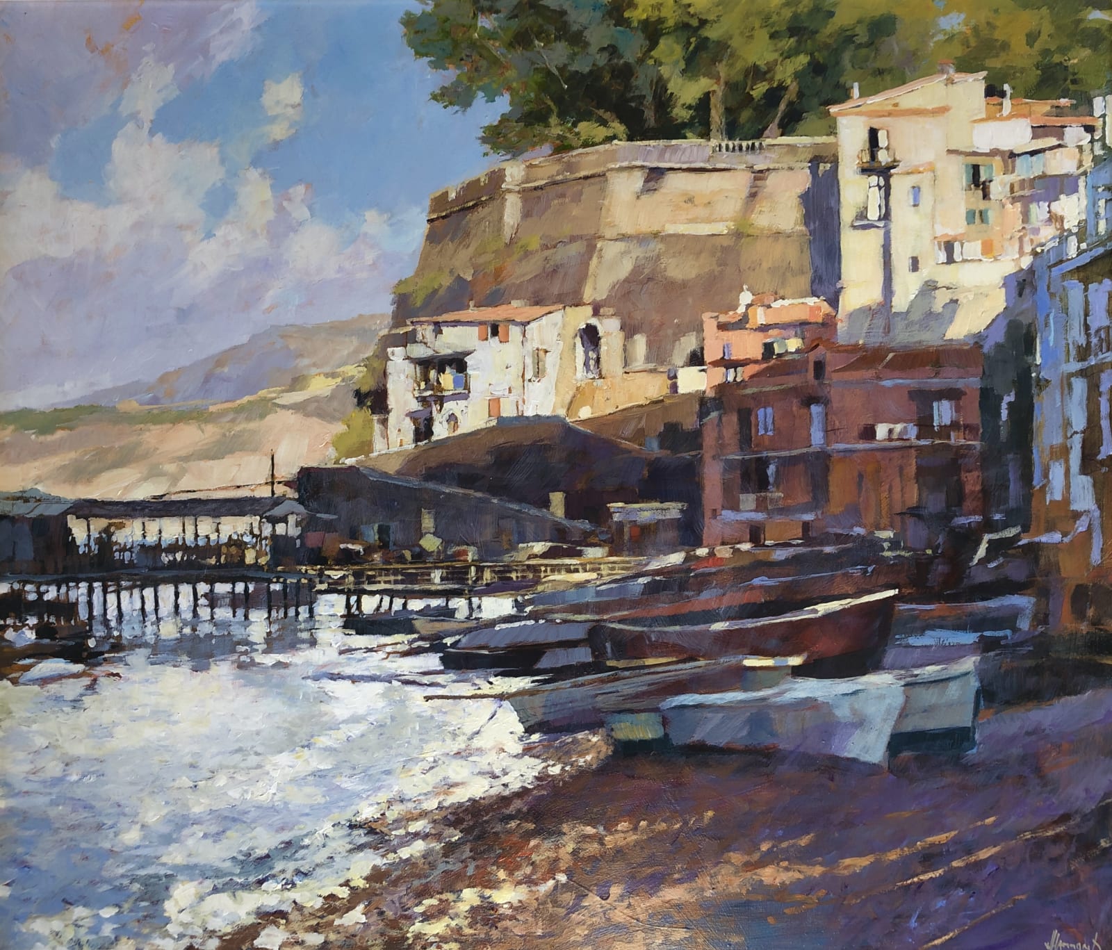 John Hammond, SWAc, Sparkling light, Marina walk Sorrento