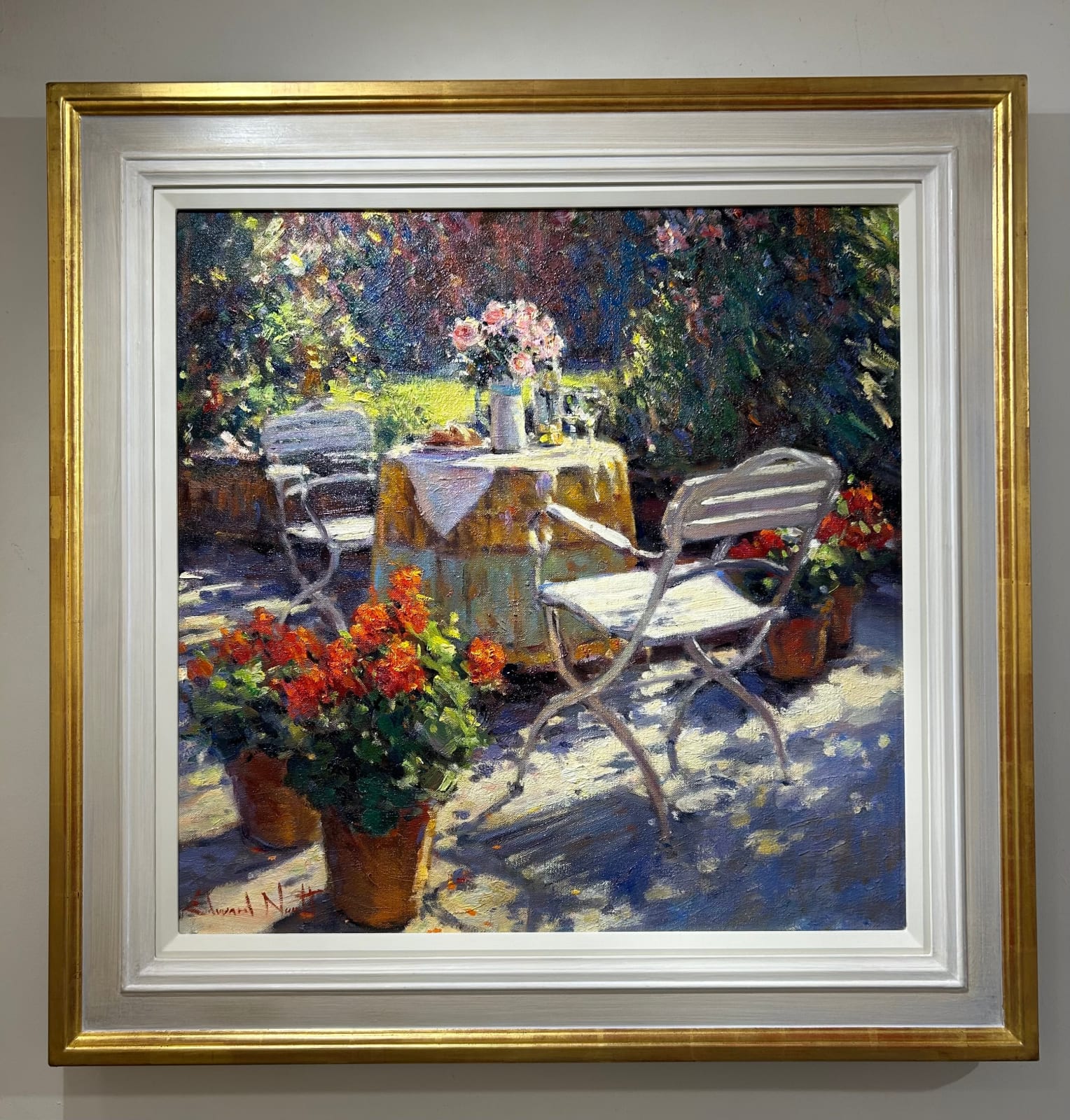 Edward Noott RBSA, At the Manor House