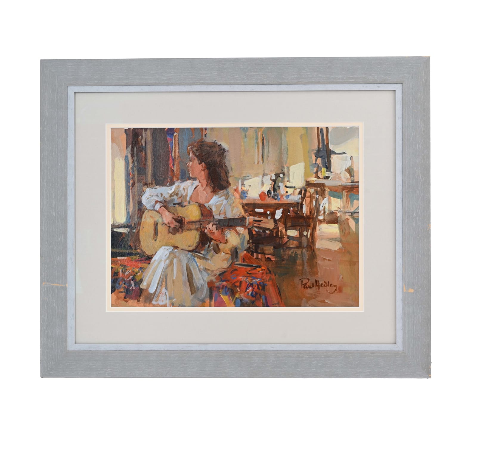 Paul Hedley, Girl playing a guitar