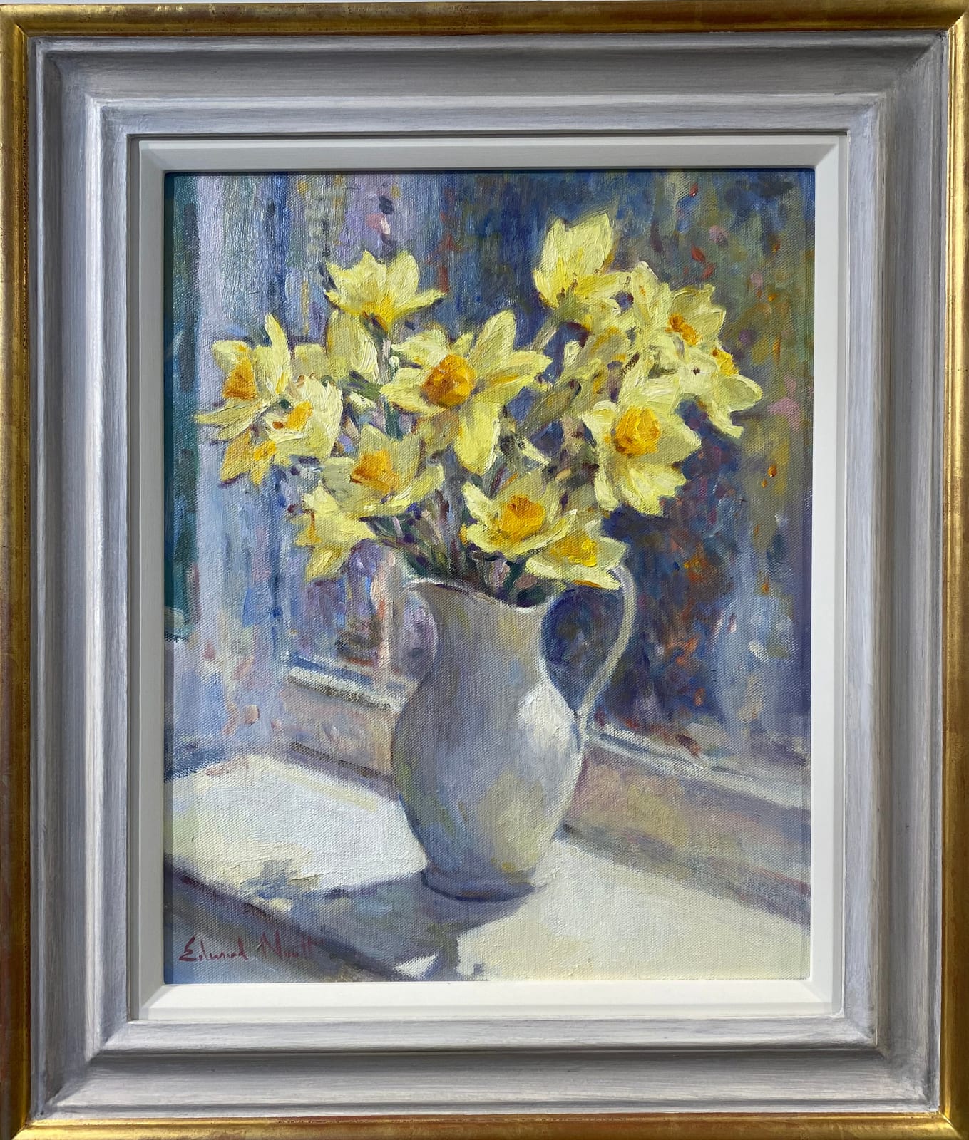 Edward Noott RBSA, Daffodils SOLD