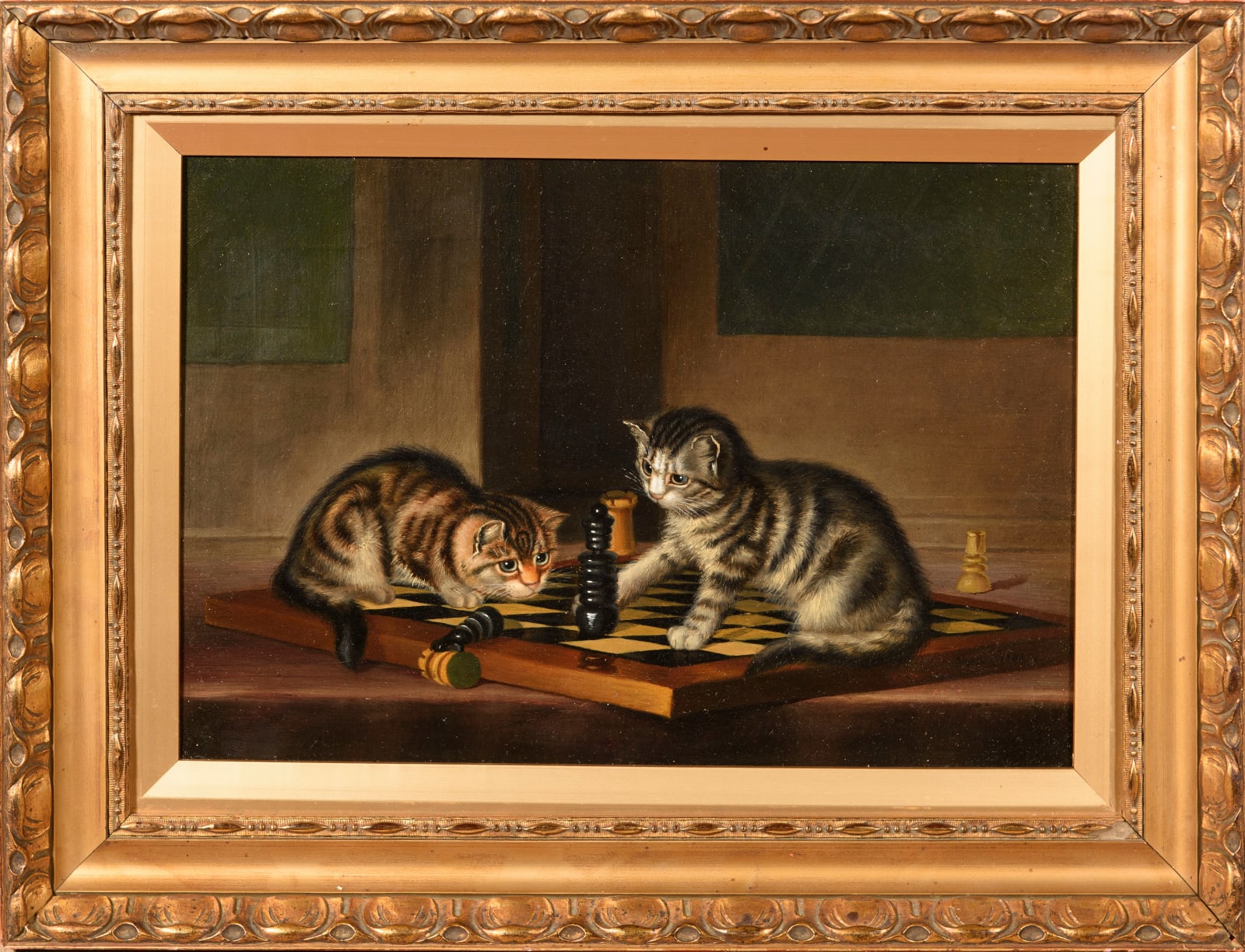 Nora Chaese, A game of chess - two kittens