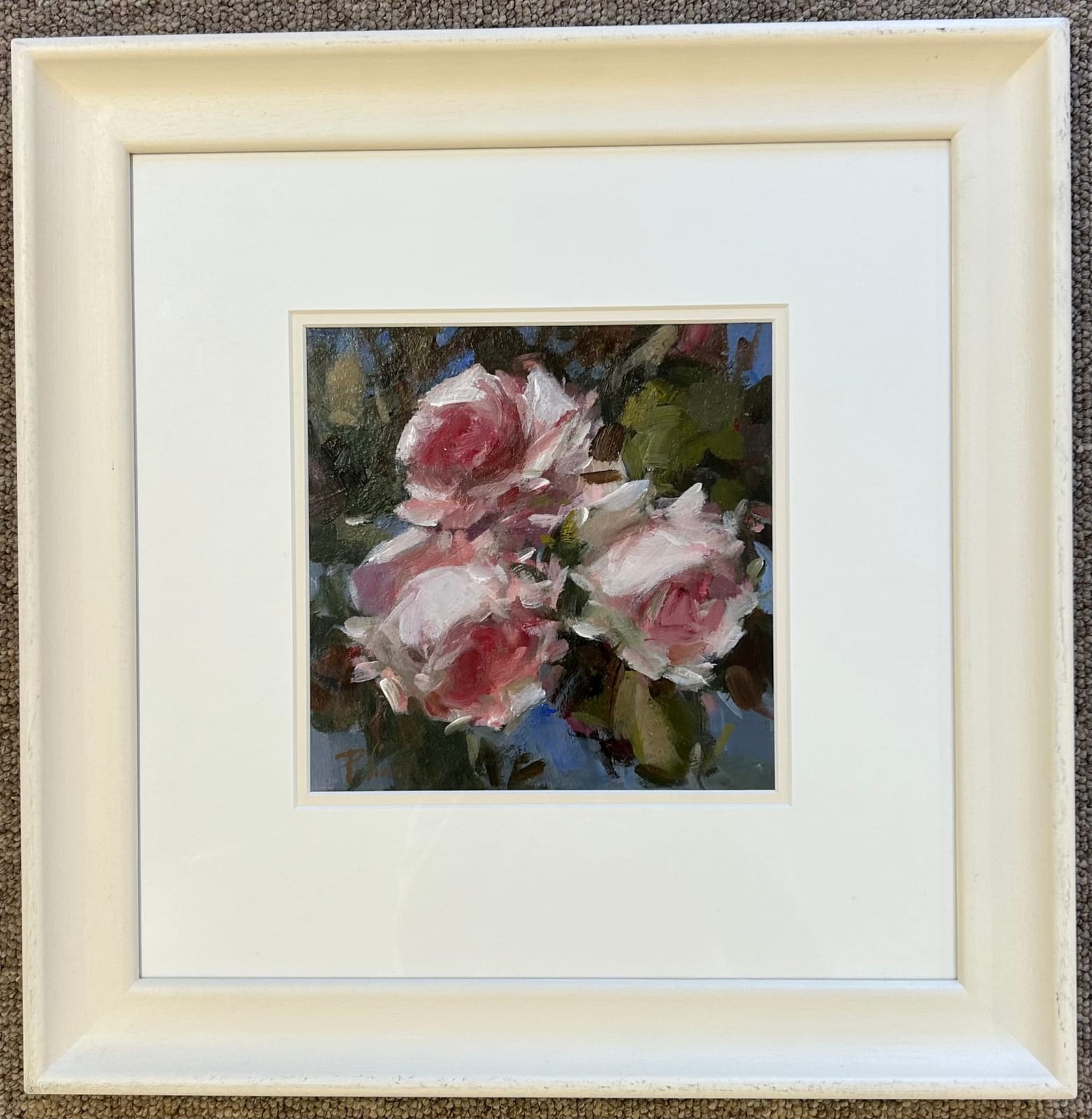 Parastoo Ganjei, Roses against blue