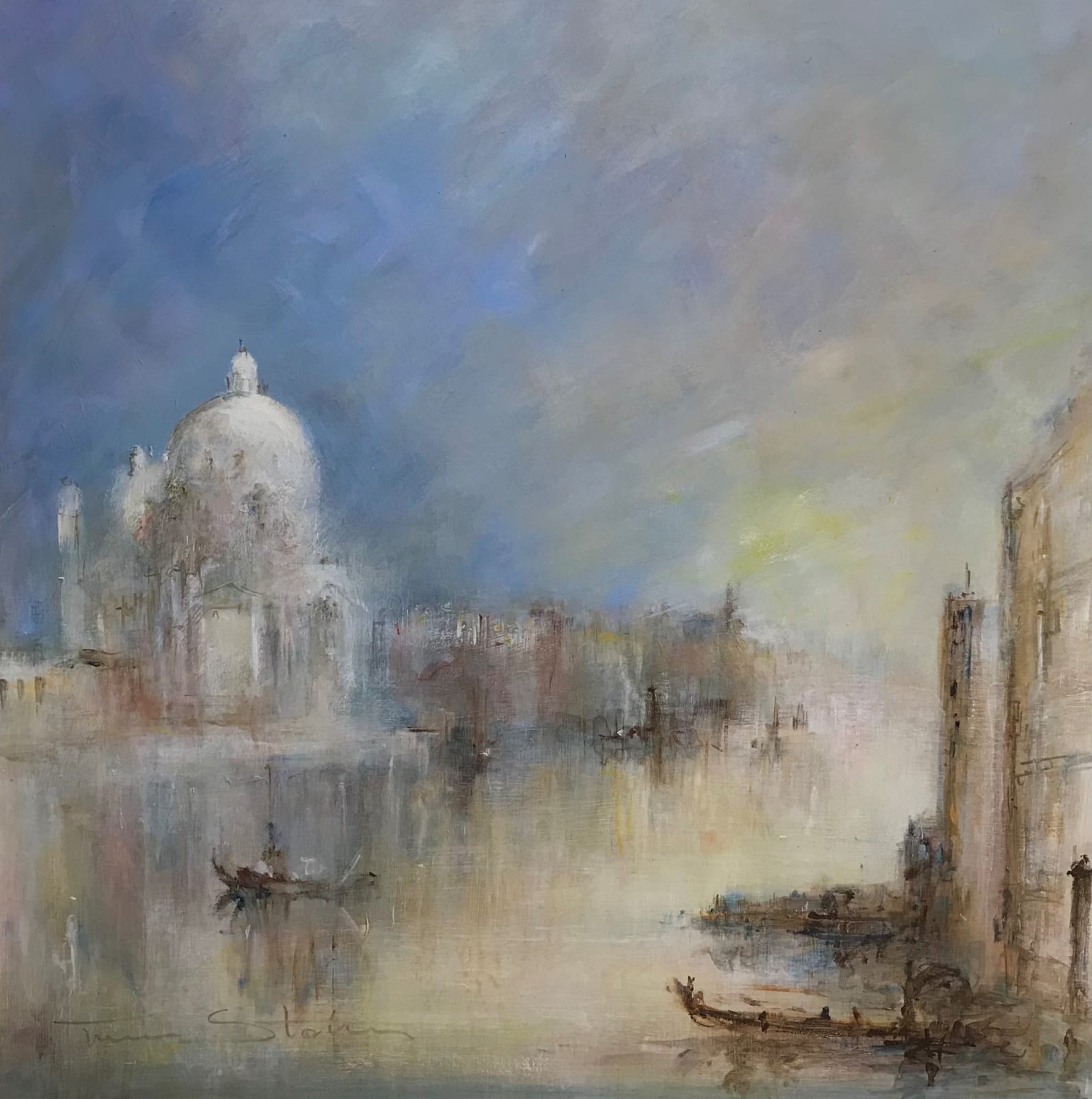 Tina Stokes, Evening light, Venice