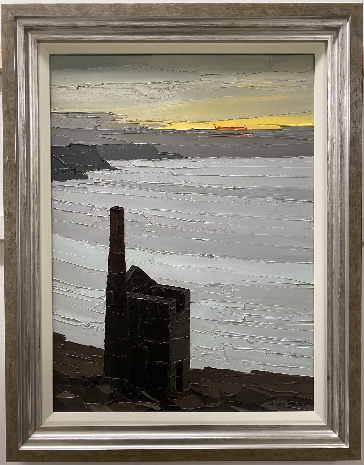 Austin Moseley RBSA, Sunset, Cornwall SOLD