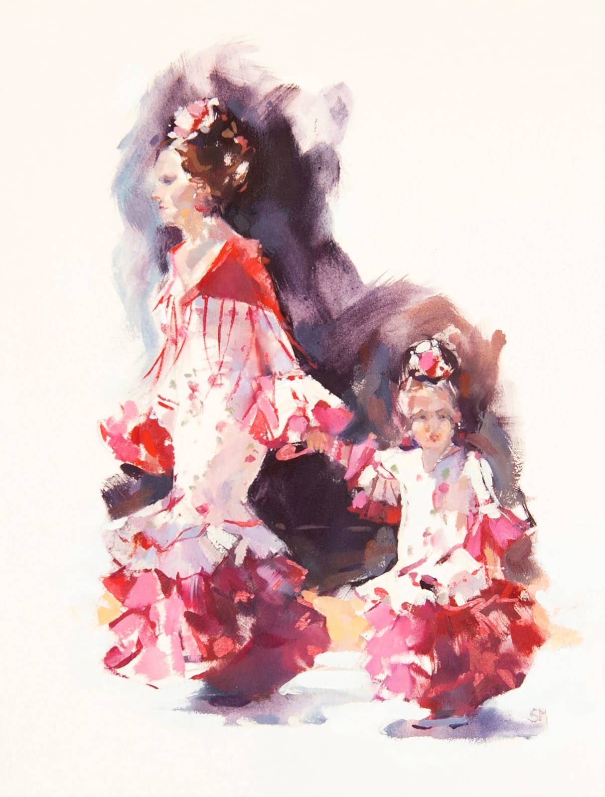 Sally Martin, Mother & Daughter, Jerez